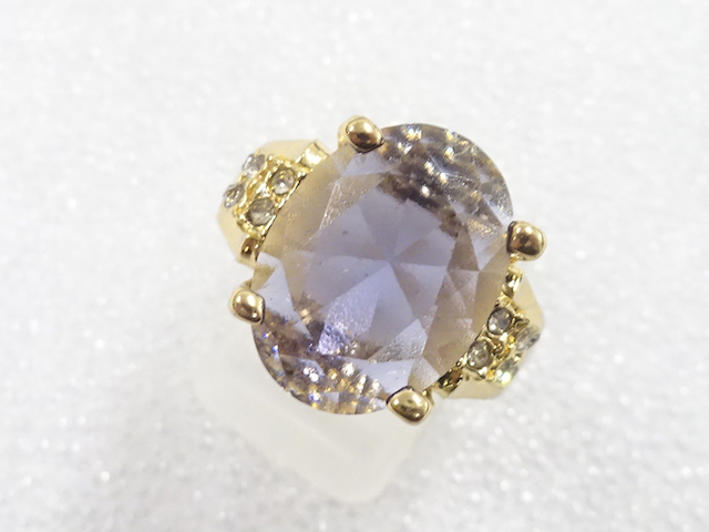 COLORED STONE FASHION RING / JP SIZE 18